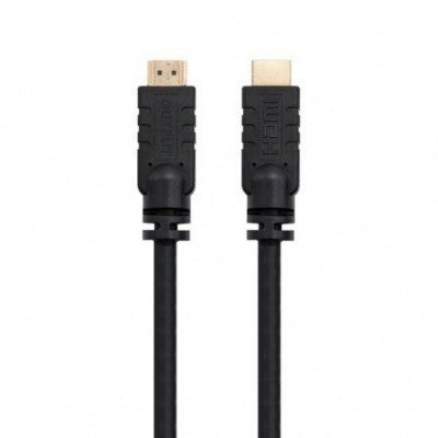 Cable HDMI Nanocable 10.15.1825/ HDMI Macho - HDMI Macho/ 25m/ Negro