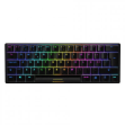 TECLADO GAMING SHARKOON SKILLER SGK50 S4 PT USB RETROILUMINADO MECANICO NEGRO