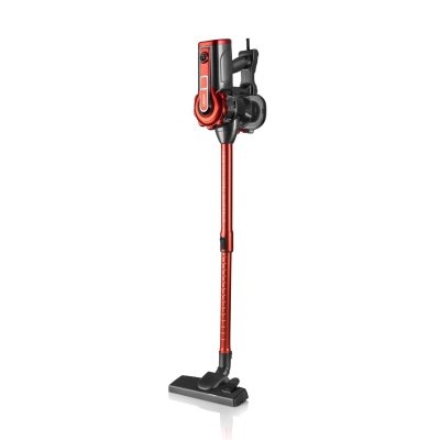 VC-600.048A aspiradora de pie y escoba eléctrica 2-in-1 stick vacuum Corriente alterna Secar Ciclónico Sin bolsa 0,6 L 600 W Negro, Rojo