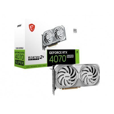 Tarjeta grafica msi rtx 4070 ventus 2x white oc 12gb gddr6x