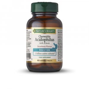ACIDOPHILUS 60 cápsulas masticables #fresa