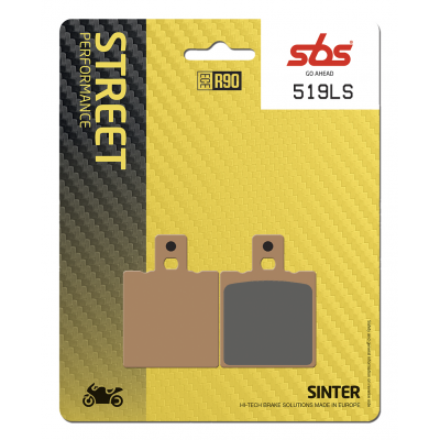 LS Street Excel Sintered Rear Brake Pads SBS 519LS