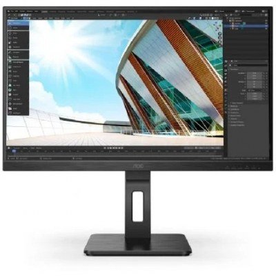 Monitor Profesional AOC Q27P2Q 27/ QHD/ Multimedia/ Negro