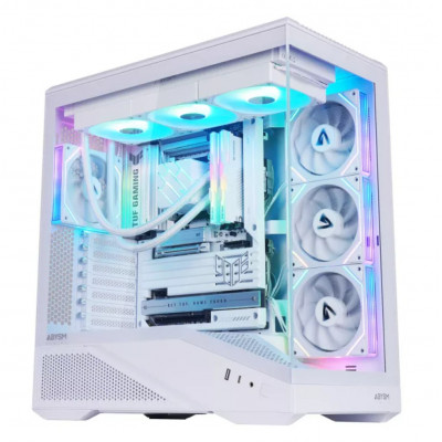 CAJA ATX ABYSM GAMING ARIAN FRAME A400 CRISTAL TEMPLADO USB3.2 BLANCA AB123533W