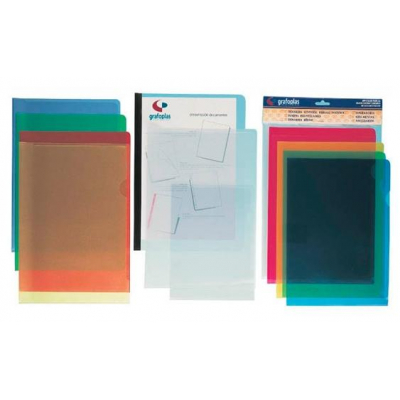 GRAFOPLAS DOSSIER UÑERO A4 POLIPROPILENO VERDE BOLSA -10U-