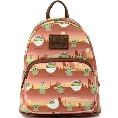 Mochila loungefly starwars the mandalorian baby yoda