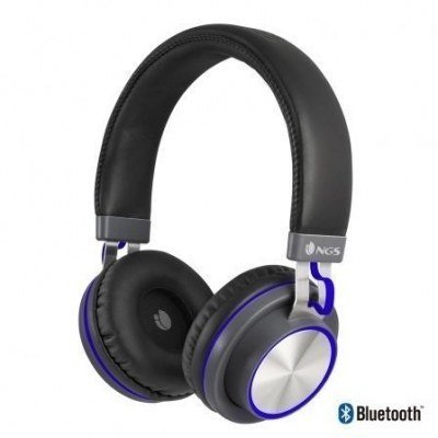 AURICULARES BLUETOOTH NGS ÁRTICA PATROL BLUE - BT 4.2 - ALCANCE 10M - MICRÓFONO - FUNCIÓN MANOS LIBRES - BATERÍA 300MAH
