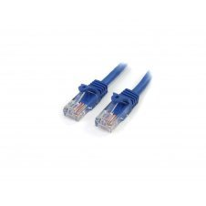 StarTech.com 45PAT5MBL cable de red 5 m Cat5e U/UTP (UTP) Azul