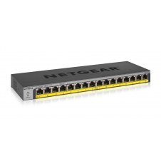 Netgear No administrado Gigabit Ethernet (10/100/1000) Energ?a sobre Ethernet (PoE) Negro