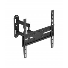 AISENS Soporte eco giratorio, inclinable y nivelable para monitor/TV 35kg de 32-65, Negro