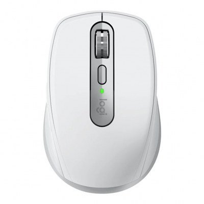 Mouse raton logitech mx anywhere 3s wireless inalambrico bluetooth gris palido