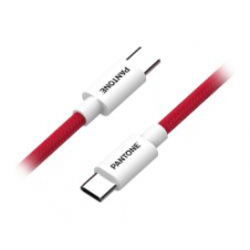 Cable Pantone Usb-c/m A Usb-c/m Rojo