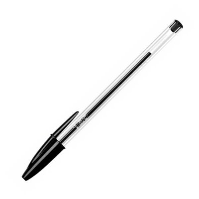 Bolígrafos de Tinta de Aceite Bic Cristal Original 8373639/ 50 unidades/ Negros