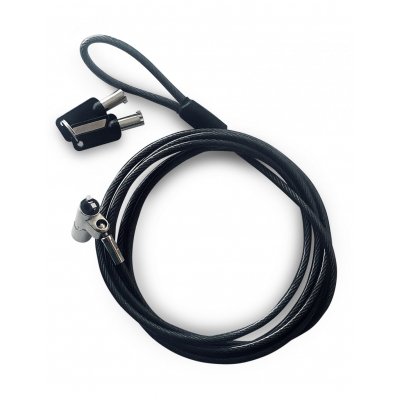 Securitee cable antirrobo Negro 2 m