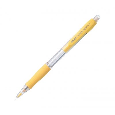 PORTAMINAS PILOT SUPER GRIP 0.5MM AMARILLO