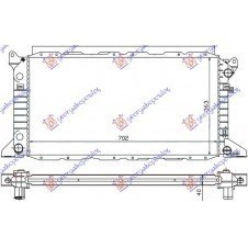 RADIADOR 2.0 GAS(+AC)(70x36x42)