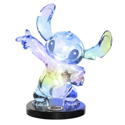 Figura transparente enesco disney stitch edición limitada