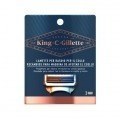 Gillette King Recambios Para Máquina De Afeitar El Cuello 3 Unidades