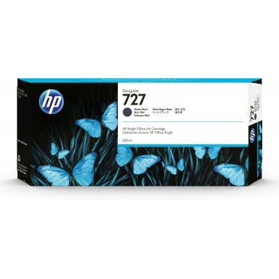 TINTA NEGRO MATE HP 727 300 ML
