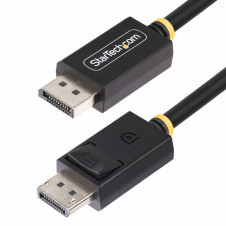 StarTech.com Cable DisplayPort 2.1 de 2m - Certificación VESA - Cable DisplayPort DP40 - UHBR10/HDR/DSC 1.2a/HDCP 2.2 - 8K 60Hz - DP 2.1 - M/M