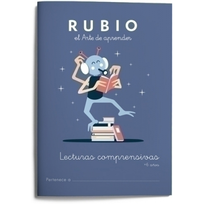 CUADERNO RUBIO A5 LECTURAS COMPR. +6 - Pack de 5 unidades