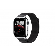 SaveFamily SaveWatch Plus 2 Reloj Inteligente para niños 4G Esfera Plata correa Tela Negra