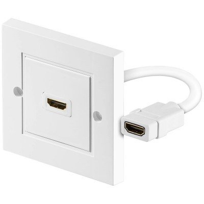 Toma HDMI Empotrar Pared