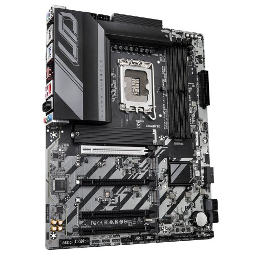 GIGABYTE Placa base Z890 UD WIFI6E - Compatible con CPUs Intel Core Ultra (Serie 2), VRM de 12+1+2 fases, hasta 8800MHz DDR5 (OC), 1xPCIe 5.0 + 2xPCIe 4.0, Wi-Fi 6E, LAN 2.5GbE, USB 4