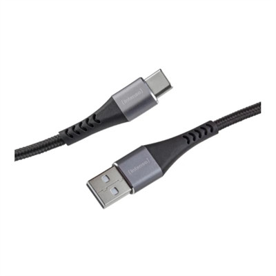 Cable usb tipo c a usb tipo a intenso 1x 0.5m 2x 2m - macho - macho - negro 60w