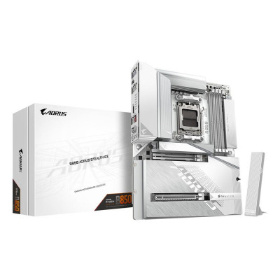 Placa base gigabyte b850 aorus stealth ice atx am5 - 4x ddr5 - 2x sata3