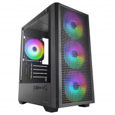 Mars Gaming MCVECTOR carcasa de ordenador Mini Tower Negro