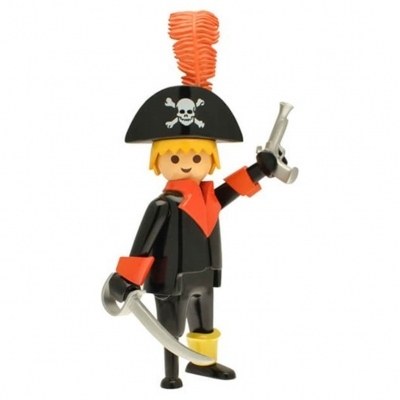 Figura plastoy playmobil el pirata estatua resina collectoys