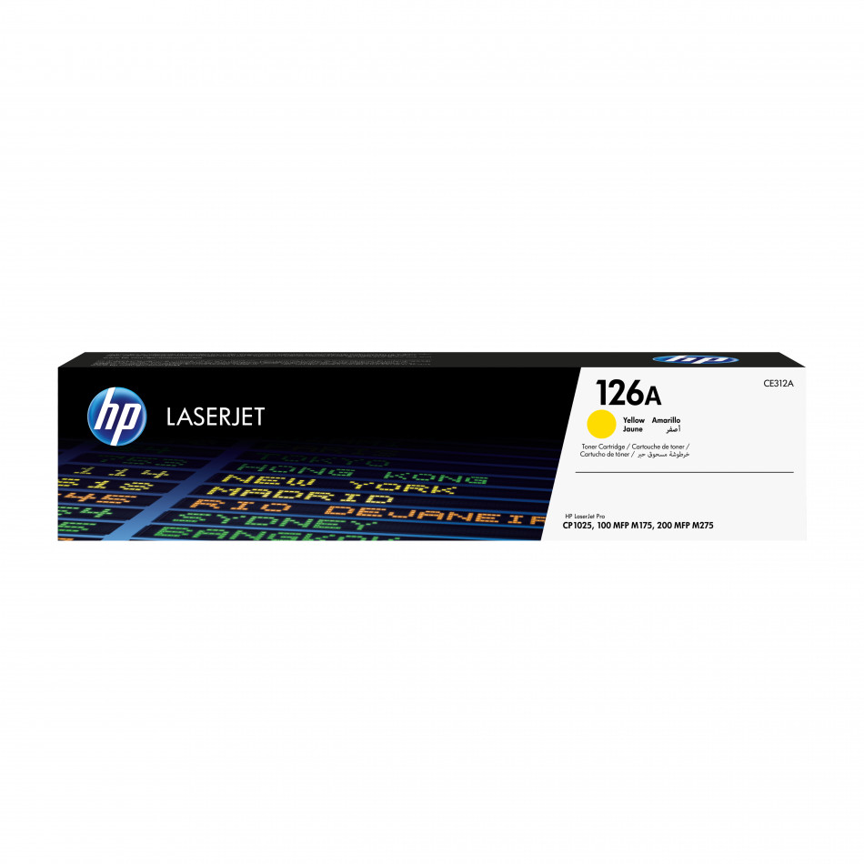 TONER AMARILLO HP Nº126A 1000PAG /CP1025NW -CE312A