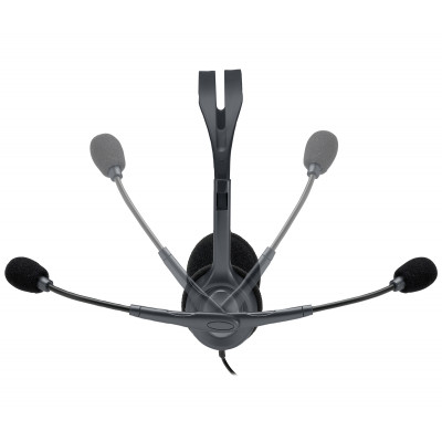 Logitech Auricular + Microfono H111 Negro