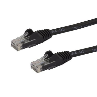 Cable de Red Ethernet Snagless Sin Enganches Cat 6 Cat6 Gigabit 10m - Negro