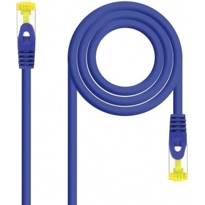 CABLE RED LATIGUI LSZH CAT.6A SFTP AWG26 AZUL 25CM