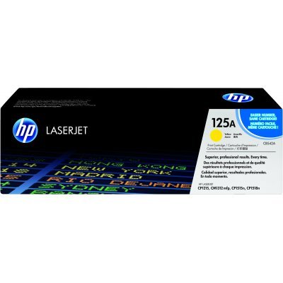 Cartucho de tóner original LaserJet 125A amarillo