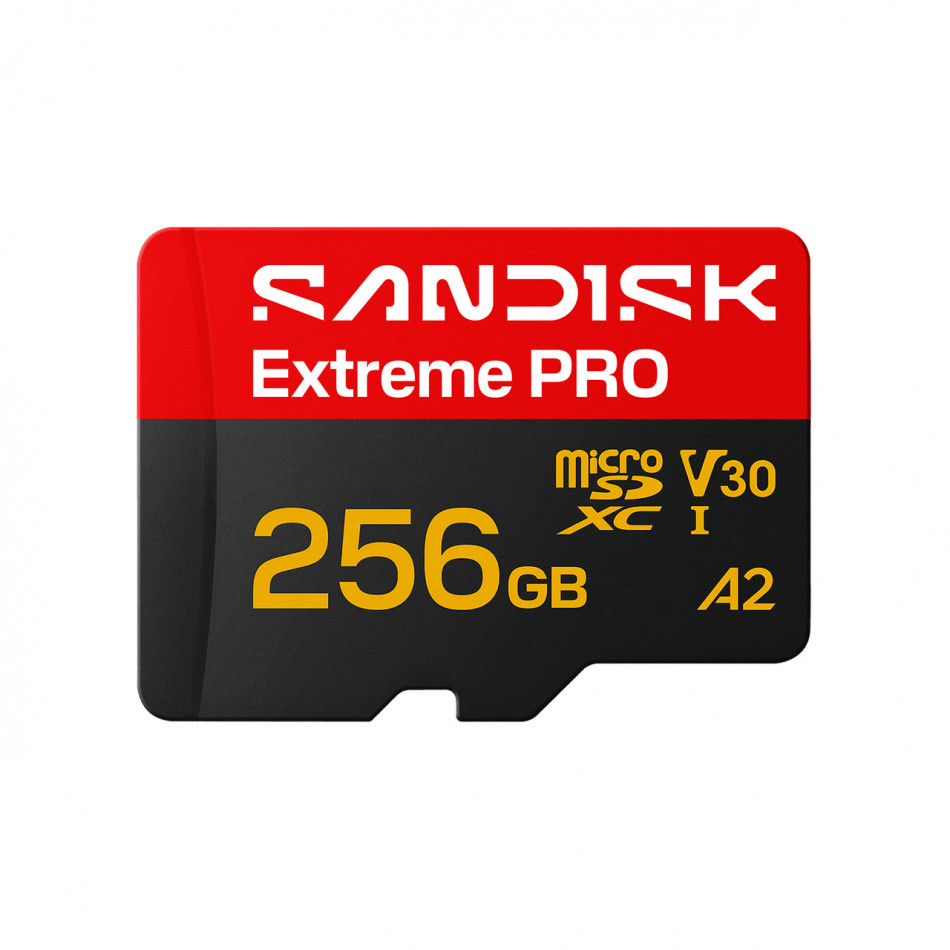 Extreme PRO microSD UHS-I 256 GB MicroSDHC