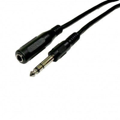 Cable JACK 6,3 Stereo Macho-Hembra Stereo 3m DCU