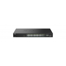 D-Link DMS-1250-28P/E switch Gestionado L2 2.5G Ethernet (100/1000/2500) Energía sobre Ethernet (PoE) Negro