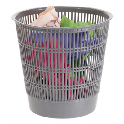 3001 GS cubo de basura Alrededor Plástico Gris