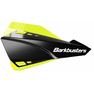 Kit paramanos Barkbusters SABRE Color negro / Color amarillo Hiviz SAB-1BK-00-YH