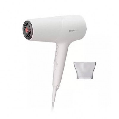Secador de pelo philips serie 5000bhd501 - 00 blanco thermoshield - 2300w - frio y calor - 6 posiciones