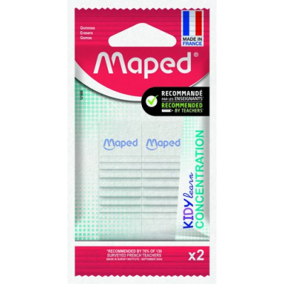 GOMA BORRAR MAPED KIDY LEARN B/2