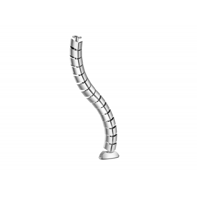 650862 organizador de cables Escritorio Pasacables Plata 1 pieza(s)