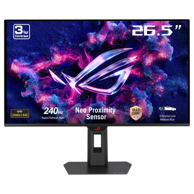 ROG Strix OLED XG27AQDMES pantalla para PC 67,3 cm (26.5) 2560 x 1440 Pixeles Quad HD QD-OLED Negro