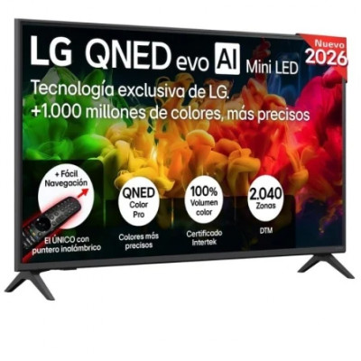 Televisor LG QNED evo AI QNED8EB Mini LED 65QNED8EB3B 65/ Ultra HD 4K/ Smart TV/ WiFi