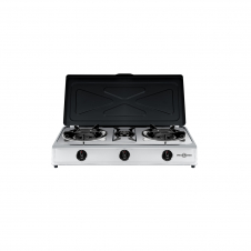 Vitrokitchen 360IB hobs Negro, Acero inoxidable Encimera Encimera de gas 3 zona(s)