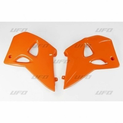 Plásticos laterales de radiador UFO KTM naranja KT03044-127 KT03044#127