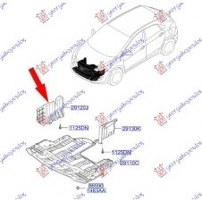 CUBIERTA DEBAJO MOTOR